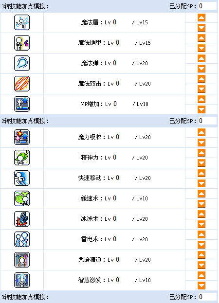 冒险岛v104冰雷法师技能属性加点[多图]