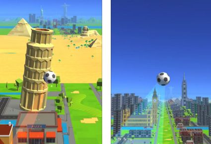 抖音踢足球游戏安卓版下载(soccer kick)图片1