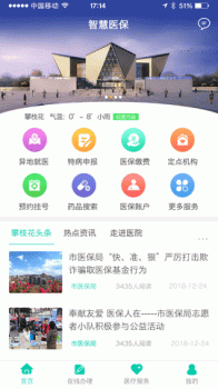 攀枝花智慧医保下载手机版 v1.0.5 screenshot 1