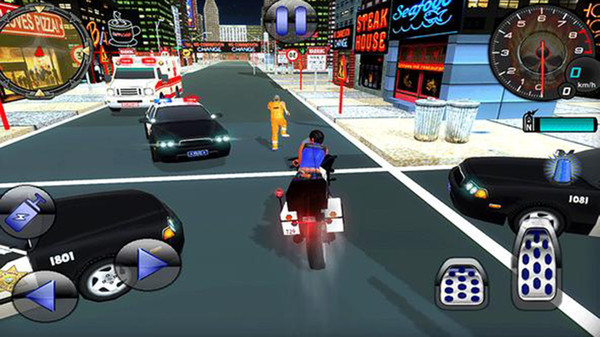 警察自行车警察城游戏安卓版 v1.0 screenshot 1