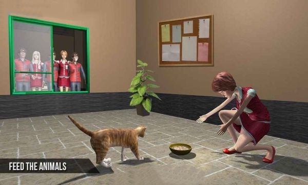 高中女生模拟器汉化安卓版（High School Girl Simulator）
