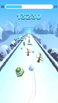 雪球冲刺游戏汉化版（Go Snowball） v1.0 screenshot 2