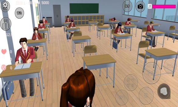 樱花女子高校模拟器中文汉化游戏（SAKURA School Simulator） v1.039.99 screenshot 4