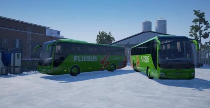 德国长途汽车模拟器中文安卓版（Fernbus Simulator） v1.3 screenshot 2