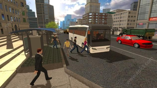 巴士模拟2019安卓手机版下载(Bus Simulator 19) v1.6 screenshot 3