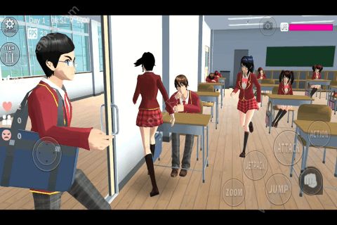 樱桃学院（校园）模拟器中文版最新下载 v1.039.99 screenshot 1