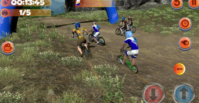 真实山地自行车2游戏中文安卓版下载(MTB Downhill 2 Multiplayer) V1.13 screenshot 1