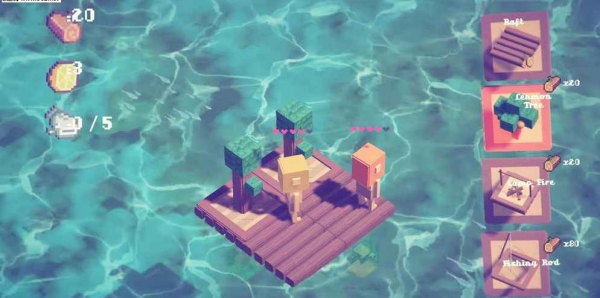 浅海生存中文汉化安卓版下载(Last Wood)
