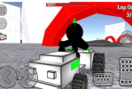 火柴人汽车比赛游戏安卓版 v1.03 screenshot 1