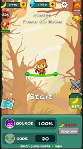 猴子跳起来安卓版游戏下载 v1.0 screenshot 2