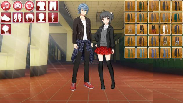 日本男孩装扮游戏中文手机版（Japanese Boy Dress Up） v1.0.1 screenshot 1