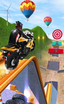 特技摩托车跳游戏中文安卓版（Stunt Motorbike Jump） v1.0 screenshot 2