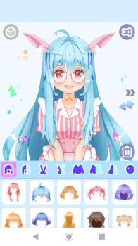 动漫装扮2游戏手机安卓版（Anime Dress Up 2） v1.0.0 screenshot 1