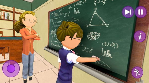 坚持女孩高中3D游戏最新安卓版