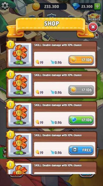 植物合成僵尸游戏中文汉化版下载（Merge Plants）