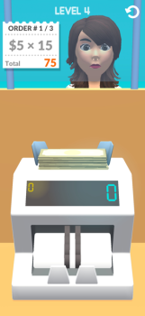 数钱模拟器游戏手机版下载（Cash Counter 3D） v1.0 screenshot 3