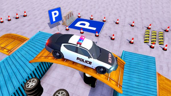 警车驾驶公园挑战赛游戏安卓版 v1.2 screenshot 3