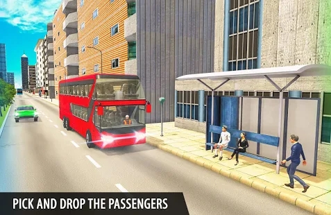 巴士停车场旅游游戏中文汉化版（Bus Parking Tourist） v1.0 screenshot 1