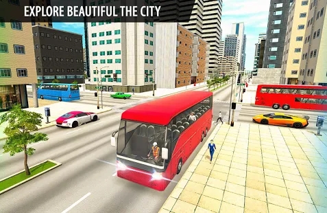 巴士停车场旅游游戏中文汉化版（Bus Parking Tourist） v1.0 screenshot 3