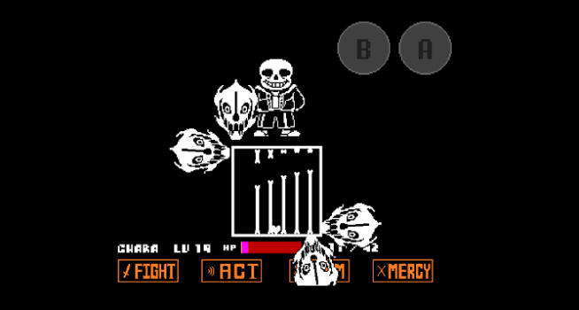 传说之下坏时光模拟器无敌版手机下载（bad time sans） v1.0 screenshot 1