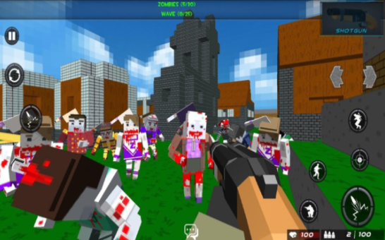 战斗方块竞技场手机版游戏下载 v1.8 screenshot 1