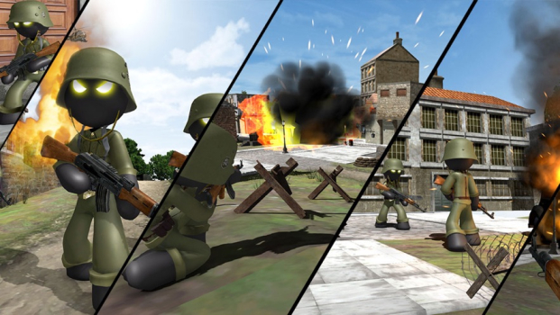 Stickman WW2 Duty游戏安卓中文版下载 v1.0 screenshot 1