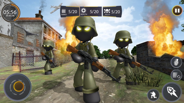 Stickman WW2 Duty游戏安卓中文版下载 v1.0 screenshot 4