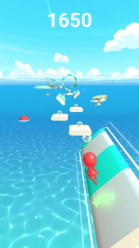 水上冲浪3D游戏最新版下载（Aqua Dash 3D） v1.0.0 screenshot 2