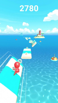 水上冲浪3D游戏最新版下载（Aqua Dash 3D） v1.0.0 screenshot 3