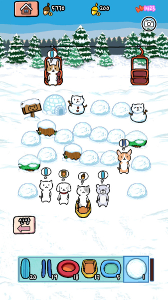动物滑雪场游戏中文汉化版