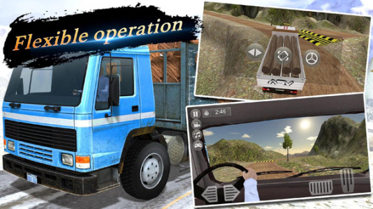 疯狂的卡车模拟器中文手机版下载 v1.0.6 screenshot 1
