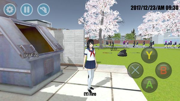 学生樱花校园模拟器手机汉化最新版下载 v1.039.99 screenshot 1