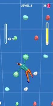 抖音我爬墙贼6小游戏下载（Climb The Wall） v0.1 screenshot 1