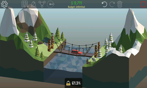 聚合桥2桥梁专家游戏安卓版下载（Poly Bridge 2 Bridge Master） v1.2.3 screenshot 4