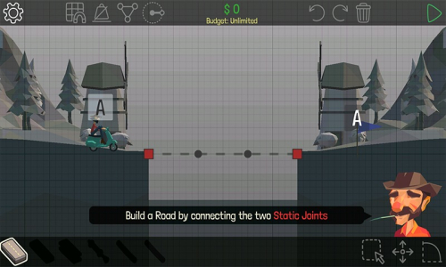 聚合桥2桥梁专家游戏安卓版下载（Poly Bridge 2 Bridge Master） v1.2.3 screenshot 2