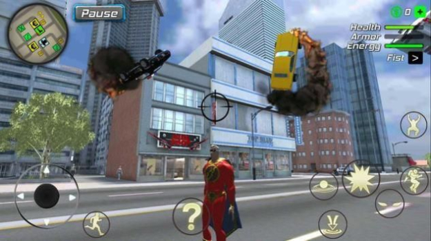 神奇的英雄纽约黑帮游戏中文安卓版（Amazing Powerhero New York Gangster） v1.0.1 screenshot 2