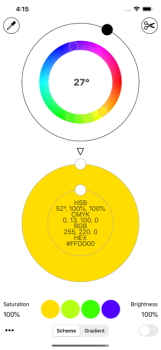多点色轮ios软件 v1.0 screenshot 1