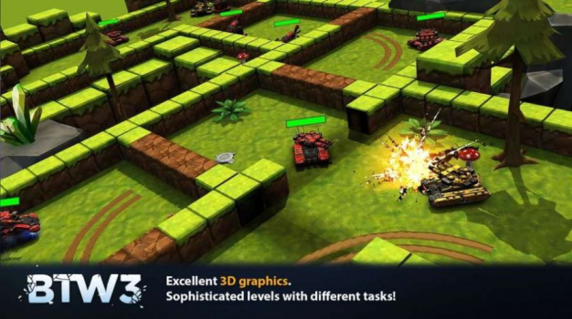 Block Tank Wars 3手机安卓版下载 v1.16 screenshot 2