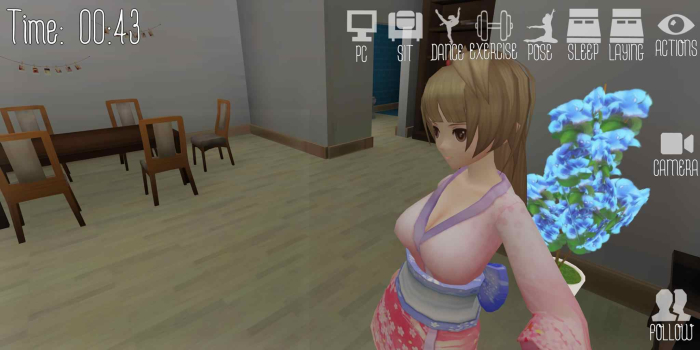 虚拟女友养成模拟器游戏中文版下载 v1.0.17 screenshot 1