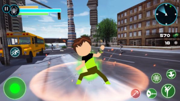 少年骇客绳索火柴人游戏安卓版下载 v1.0 screenshot 1