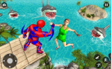 超级英雄警察速度英雄中文手机安卓版（Superhero Police Speed Hero:Rescue Mission） v1.8 screenshot 1