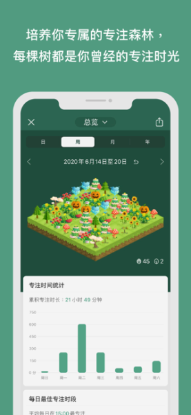 Forest 专注森林小组件软件下载