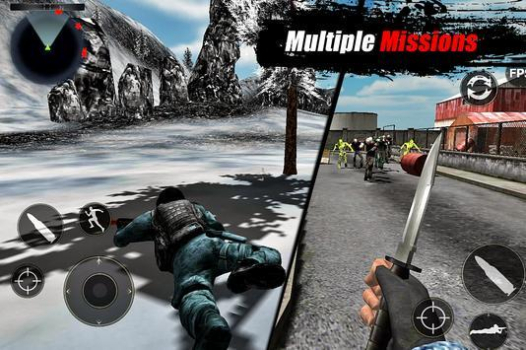 新的TPS生存僵尸波游戏官方中文版（Zombie Strafe Shooter） v1.2 screenshot 3