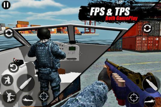 新的TPS生存僵尸波游戏官方中文版（Zombie Strafe Shooter） v1.2 screenshot 1