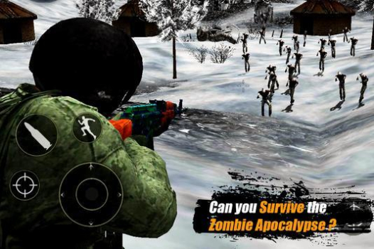 新的TPS生存僵尸波游戏官方中文版（Zombie Strafe Shooter） v1.2 screenshot 2