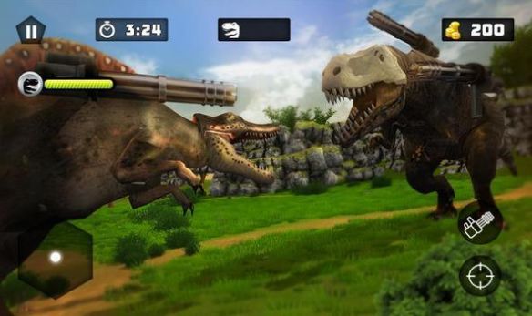 恐龙战争射击生存中文手机版（Dino War Survival Game: Battle Simulator）