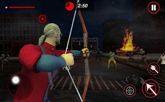 弓箭手狩猎僵尸游戏中文手机版（Archer Hunting Zombie） v1.0.5 screenshot 4