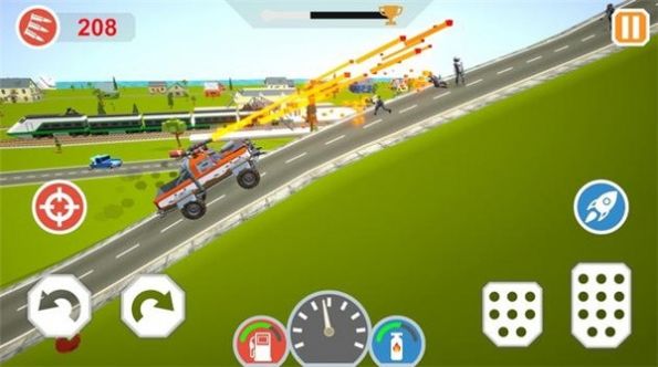 碾碎僵尸车手游戏官方安卓版（Zombie Crush Driver） v5.5 screenshot 2