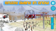 雪地缆车模拟器游戏中文手机版（Chairlift Uphill Adventure 3d Simulator Fun） v1.06 screenshot 2