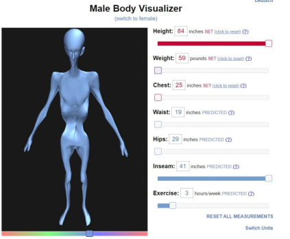 身体建模bodyvisualizer中文版app v1.0 screenshot 1